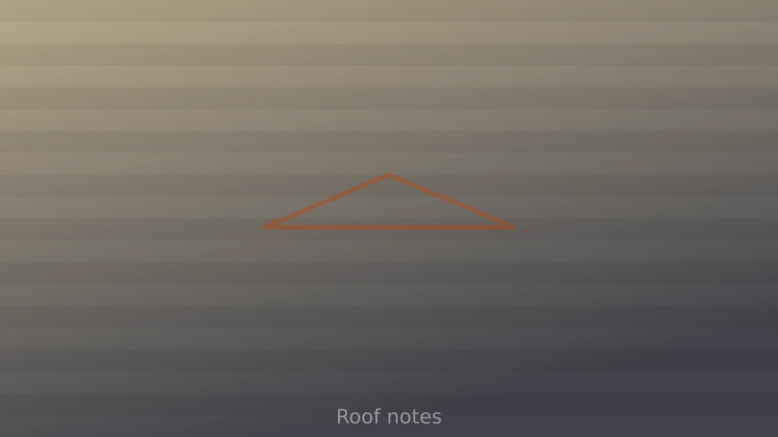 Asphalt shingle roof close up under blue sky